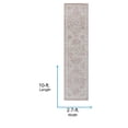 thumbnail image 3 of Livabliss Area Rugs for Living Room, 2x10 St Tropez Traditional Plum Runner Rug, Bedroom Dining Room Home Decor Stain Resistant Carpet (2'6" x 10' Runner), 3 of 7