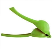 Lemon Citrus Squeezer Hand Held Juicer Manual Press for Lemon Lime Orange Juice Fruit Heavy Duty Easy to Clean (Green Squeezer)