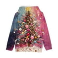 thumbnail image 6 of Girls Sweatshirt Pullover Crewneck Oversized Pullover Cotton Clothes Printed Long Sleeves Tops Casual Fleece Sweater with Pocket Fall Winter Warm Sweatshirts Kids Hoodies, 6 of 6