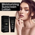 thumbnail image 2 of Sunscreen Whitening SPF30+ For Melanin Skin Natural Moisturizing Sunscreen For Face And Body Natural Ingredients All Skin Types Block UV Rays 59ml, 2 of 5