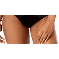 thumbnail image 3 of INC Intimates Black Solid Everyday Thong Size: M, 3 of 3