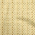 thumbnail image 1 of oneOone Mousseline de Viscose Jaune Pâle Tissu Matière pour Robe Animal Tissu Imprimé Tissu au Mètre 42 Pouces de Large, 1 of 4