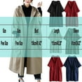 thumbnail image 3 of Women's Plus Size Military Trench Coat, Longline Utility Style Jacket With Hood For Fall And Winter, 3 of 4
