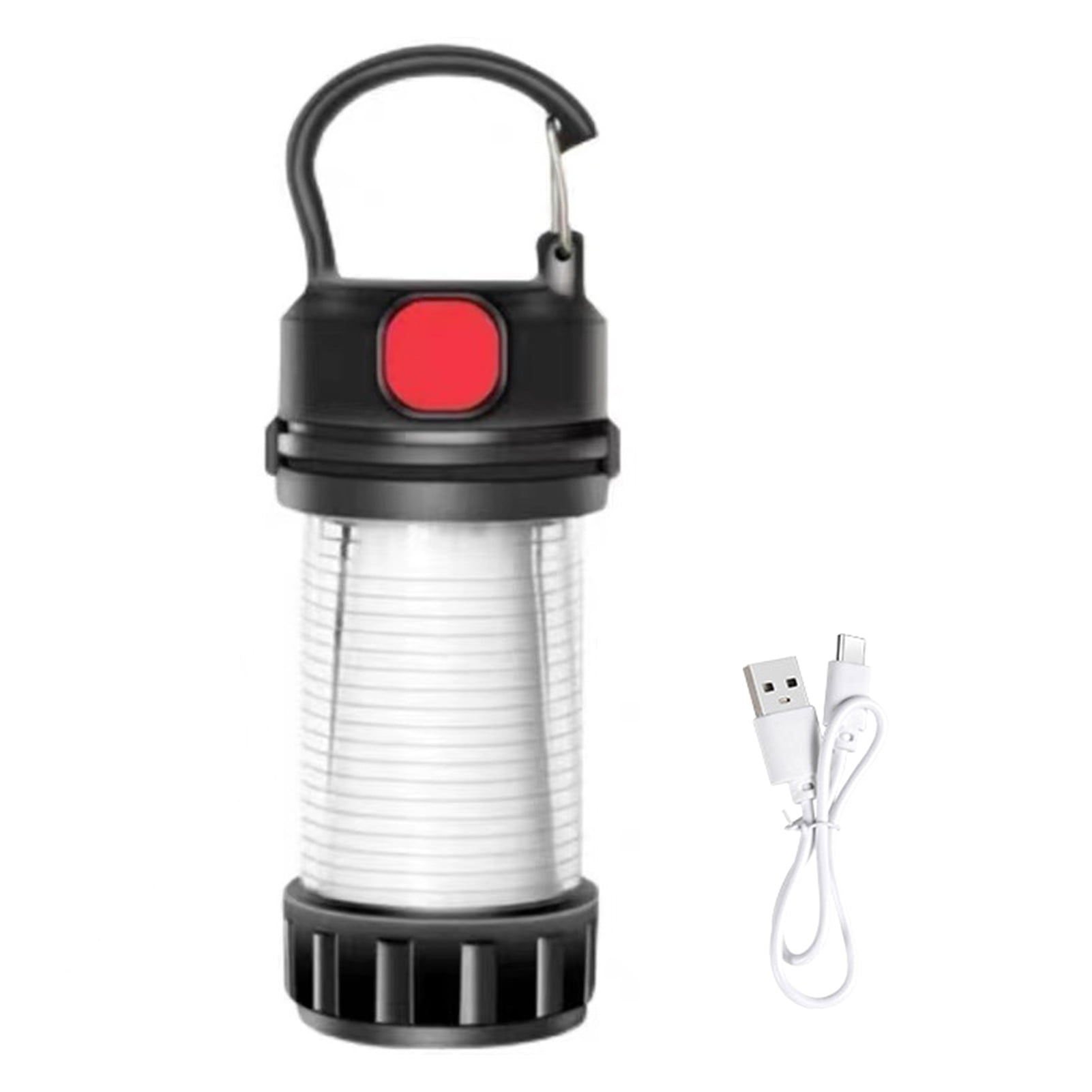 5Modes LED Flashlight Rechargeable Emergency Lamp Tent Light Lantern For Camping 