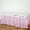Pink, variant on BalsaCircle 5 pcs White 14 feet x 29" Plastic Banquet Table Skirts Wedding Party Trade Show Booth Linens