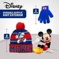 thumbnail image 6 of Disney Mickey Mouse Boys Winter Hat and Gloves Cold Weather Set, Age 4-7, 6 of 6