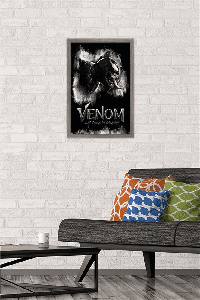 Marvel Venom: Let There be Carnage - Profile Wall Poster, 14.725" x 22.375", Framed