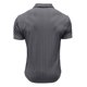 thumbnail image 3 of Camisetas Elvqul Hombre Casuales Gris Oscuro sin Estampado Deportivas Solapa Botones Manga Corta Algodón, 3 of 6