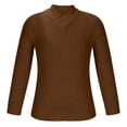 thumbnail image 5 of Yiliang Cable Knit Cardigan Sweater for Men Fall and Winter Long Sleeve Warm and Thermal Top Clothes ,Coffee,XL, 5 of 6