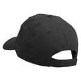 thumbnail image 3 of Love Live Travel Embroidered Low Profile Dyed Cotton Twill Cap - Black OSFM, 3 of 5