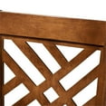 thumbnail image 5 of Bowery Hill 25" Contemporary Wood Counter Height Pub Chair in Walnut (Set of 2), 5 of 8