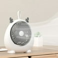 thumbnail image 5 of Hwkond Table Fan Desktop Desktop Fan Silent Fan Students Dormitory Office Small Portable Usb Rechargeable Fan on Clearance, 5 of 8