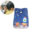 thumbnail image 3 of 6 Capas De Corte De Pelo Para Niños, Capa Profesional Para Salón, Teñido Permanente, Patrón De Cohete, 3 of 8