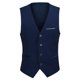 thumbnail image 4 of Chaleco de traje para hombre Chaleco informal de negocios ajustado con cuello en V fino, 4 of 4