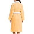 thumbnail image 4 of Ynynloco Robes for Women - Plush Fleece Kimono Bathrobe with Sash & Pockets, Full-Length Soft Warm Spa Robe College Dorm Gift, 4 of 7