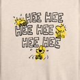 thumbnail image 3 of Peanuts - Hee Hee Woodstock - Women's Lightweight French Terry Long Sleeve Shirt, 3 of 6