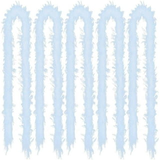 Black and Friday Deals solacol White Feather Boa Feather Boa White Boas for  Party Quality White Feather Boa Flapper Hen Night Burlesque Dance Party