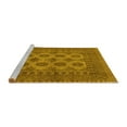 thumbnail image 2 of Ahgly Company Machine Washable Indoor Rectangle Southwestern Yellow Country Area Rugs, 2' x 4', 2 of 4