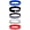 Multicolor, variant on DO NOT RESUSCITATE Medical Alert ID Silicone Bracelet Wristbands