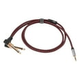 thumbnail image 1 of Cable de audio auxiliar de 3,5 mm (1/8'' a 6,35 mm) y 1/4'' para altavoz, doble de 6,35 mm a 3,5 mm. 3 metros, 1 of 7
