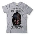 thumbnail image 4 of I Do Not Fear The Valley For I Am The Shadow Shirt USA Patriotic Tee Viking Warrior Patriotic Shirt (Medium Navy Blue), 4 of 5