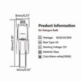 thumbnail image 3 of 10 Pcs Halogen Bulbs Capsule Lamps G4-12v-10w G4-12v-10w G4-12v-10w, 3 of 5