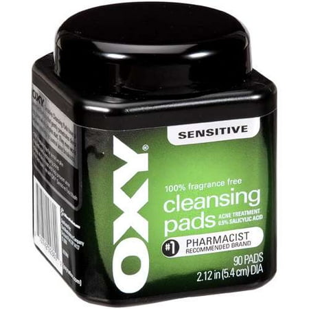Mentholatum Oxy Cleansing Pads, 90 ea