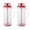 Red, variant on 2-Quart Green Mixing Pitcher with Plunger – BPA-Free Plastic Jug for Juice, Milk, Tea, Shakes, and More – Dishwasher-Safe, Spill-Proof Lid, Smart Stirring Design, 2 Pack
