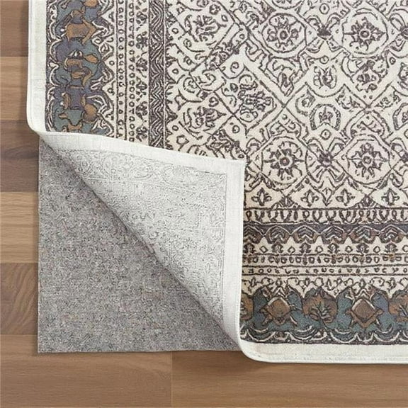 HomeRoots 521884 5 x 7 ft. Gray Non Slip Rug Pad
