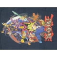 thumbnail image 2 of Yami Yugi and His Cards Yu-Gi-Oh! Character Boys Navy Blue Graphic Tee - M, 2 of 4
