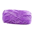 thumbnail image 1 of Hilo grueso, hilo de lana súper voluminoso, hilo para tejer en , espesor de 6mm, hilo voluminoso para sombreros, macramé, bufanda, Púrpura BLESIY Hilo de lana grueso, 1 of 8