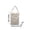 White, variant on Sling Bags for Women Men, Waterproof Nylon Small Crossbody Bags, Large Capacity Crescent Shoulder Bag Multi-Way Tote Handheld Tablet Bag Padded Protection for Office Commute Travel