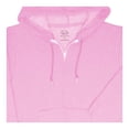 thumbnail image 3 of Sudadera Fruit of the Loom Para Mujer de Felpa con capucha y cierre, Lila, Talla EG, 3 of 4