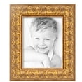 thumbnail image 2 of ArtToFrames 11" x 14" Wide Antique Gold Picture Frame, 11x14 inch Gold Wood Poster Frame (WOM-5043),  Pack, 2 of 7