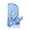 Light Blue, variant on FOR KINGS. BY KINGS CROWN LMTD SUPPLY Silky Durag Waves 360-360 waver Du Rag with long tails and quadruple stitching - Comfort and Compression (Pink)