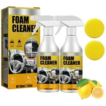 Kieccall Foam Cleaner Foam Cleaner Car Interior Cleaner Multi-Purpose All-Purpose Household Cleaners 60ml