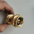 thumbnail image 4 of Usloyux under $5 Propane Refill Adapter, Brass POL Type Refill Adapter for 1 lb to 20 lb Propane Cylinders, High-Pressure Connector for Gas Grills, Heaters & Camping Stoves, 4 of 9