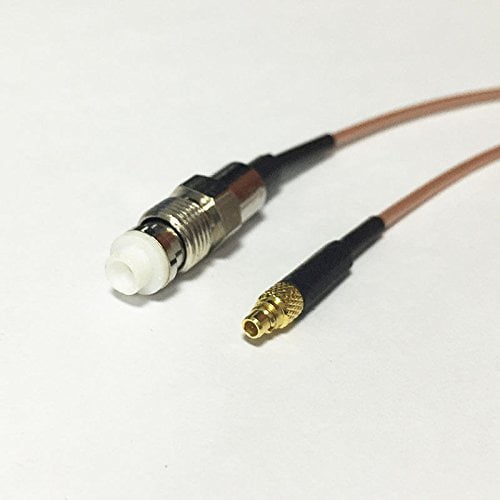 MMCX male straight to FME female jack pigtail cable RG178 15cm 6inch NEW Good Quality Fast USA Shipping