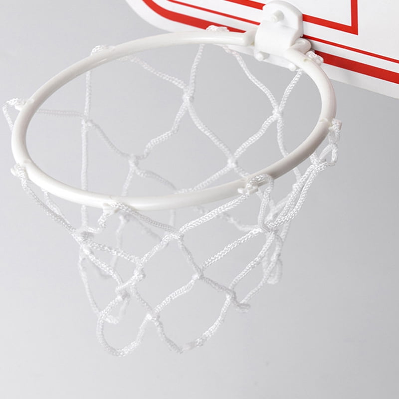 Gaoominy Sport Office Basketball Hoop Clip for Trash Can Basketball Game Small Basketball Board Clip for Waste Basket 