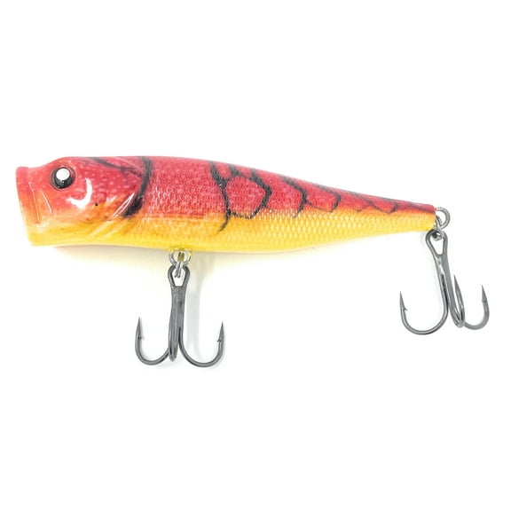 Rattlin Topwater Popper Lure from GotLured great for Bass, Bream, Catfish and many other freshwater fish