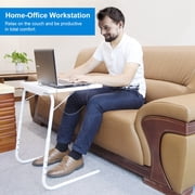 iMounTEK Foldable Tray Table Portable Sofa TV Tray - 6 Heights & 3 Angles Laptop Desk Adjustable