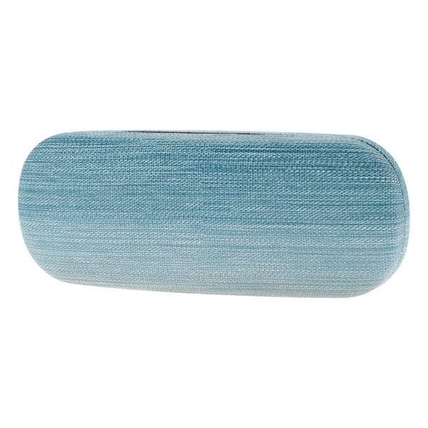 Estuche para gafas arcoíris de Unique Bargains, ligero, almacenamiento para gafas, 6.38"x2.44"x1.46", azul