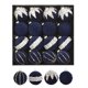 thumbnail image 1 of Adornos navideños, regalos navideños, 16 bolas navideñas de terciopelo flocadas, adornos navideños para árbol de Navidad, bolas de plástico, adornos colgantes decorativos navideños, decoración para ár, 1 of 9