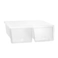 thumbnail image 2 of YBM Home Plastic Double Storage Shoe Box Organizer with Hinged Lid for Closet, 2 of 2