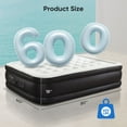 thumbnail image 6 of EDX 18'' Queen Airbed  Mattress with Built-in Pump, Inflatable Mattress for Home & Camping, 6 of 9