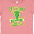 thumbnail image 4 of Inktastic Lettuce Romaine Calm Boys or Girls Baby T-Shirt, 4 of 5