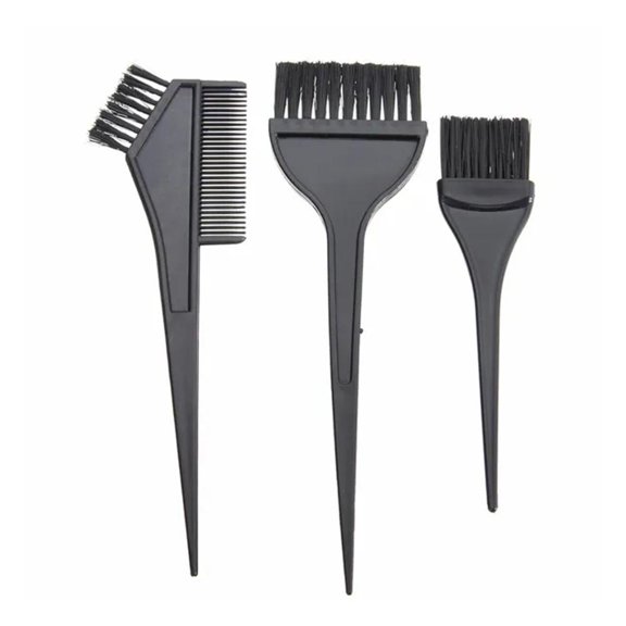 Hair Color Dye Bowl Comb Brushes Tool 3Pcs/set Tint Coloring Dye Brushes New M7 Z0M7