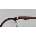 thumbnail image 6 of NEW VERA WANG LUXE MIREILLE 2 WOMENS/LADIES DESIGNER HALF-RIM TITANIUM CHOCOLATE FRAME DEMO LENSES 49-18-135 EYEGLASSES/EYEWEAR, 6 of 9