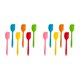 thumbnail image 4 of Wosthever Silicone Spatula Cooking Baking Scraper Cake Non-stick Supplies Bakeware Handle Kitchen Heat-Resistant Long Batter Pastry Come mostrato 2piezas Wosthever CBP215724, 4 of 6