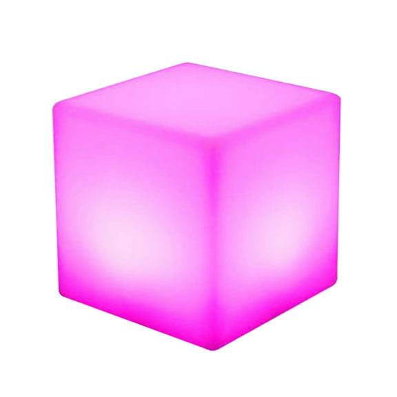 NUOLUX Cube Night Light 1Pack Led Cube Lights For Home Decoration Outdoor Lamp